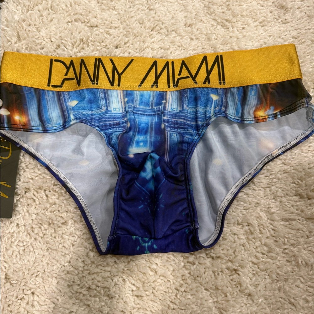Blue and Gold Men's Briefs